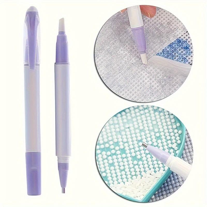 Embroidery Quilting - เครื่องมือถอดฟิล์มสำหรับงานเพชรปัก, ฟิล์มป้องกันฝุ่นสำหรับงานเพชรปัก, เครื่องตัดกระดาษเซรามิก - ใช้ได้สองแบบ, ปากกาแต้มเพชร