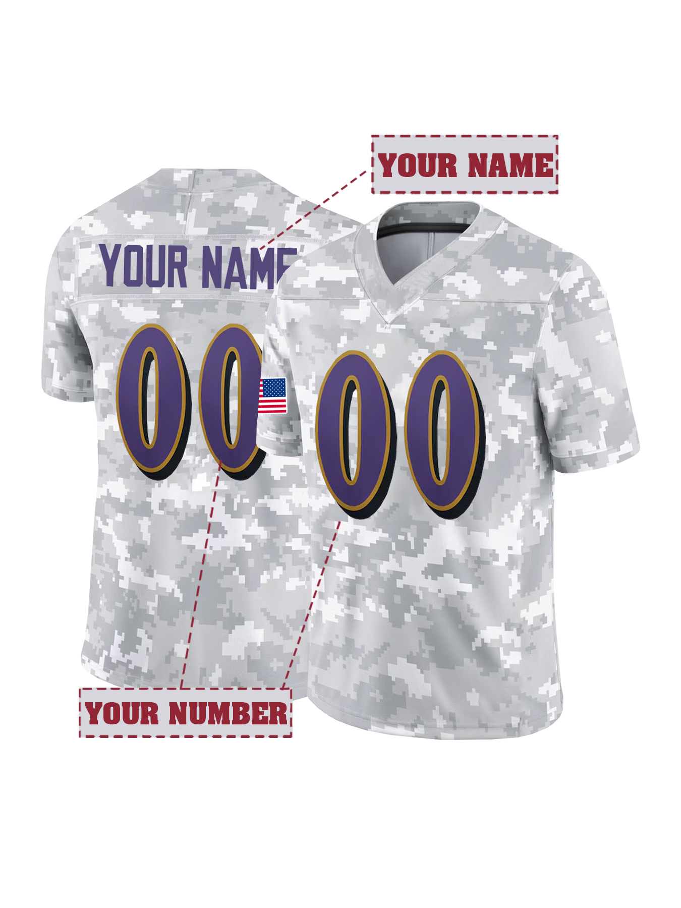 Embroidery Jersey - เสื้อฟุตบอลผู้ชายแบบสั่งทำพิเศษพร้อมชื่อและหมายเลข, เสื้อเจอร์ซีย์คอวีปักลายระบายอากาศได้ดี, เสื้อกีฬาสำหรับการฝึกซ้อมทีม