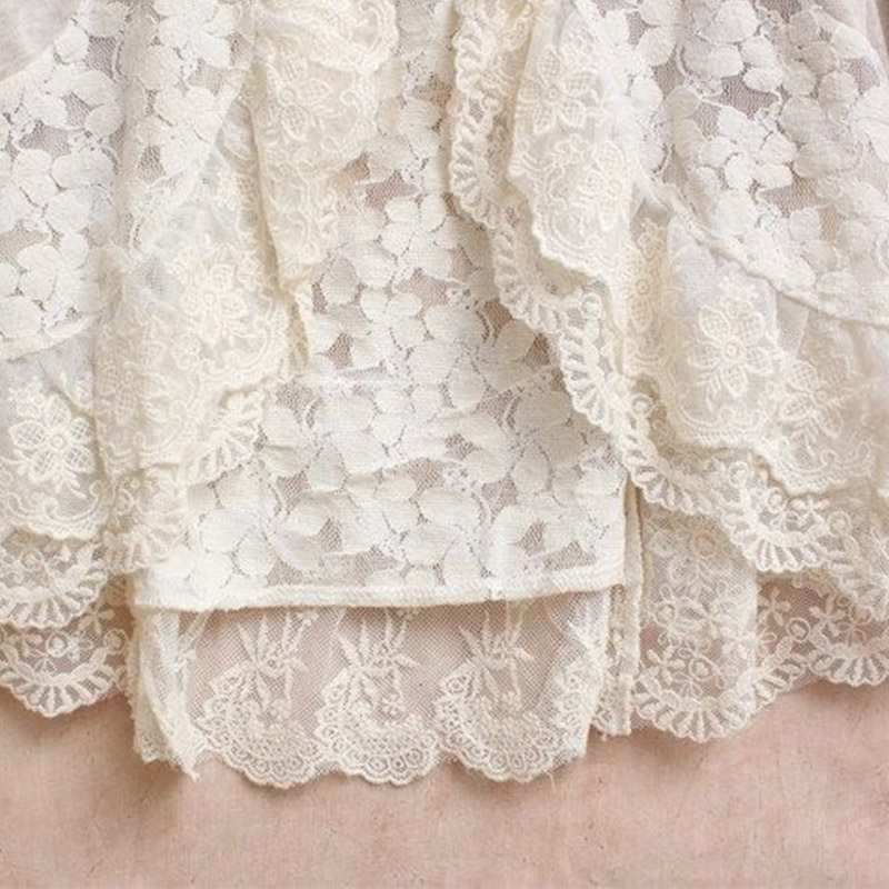 ฤดูใบไม้ผลิสาวMoriหวานเสื้อผู้ - Embroidery Jersey บทวิจารณ์และราคา
