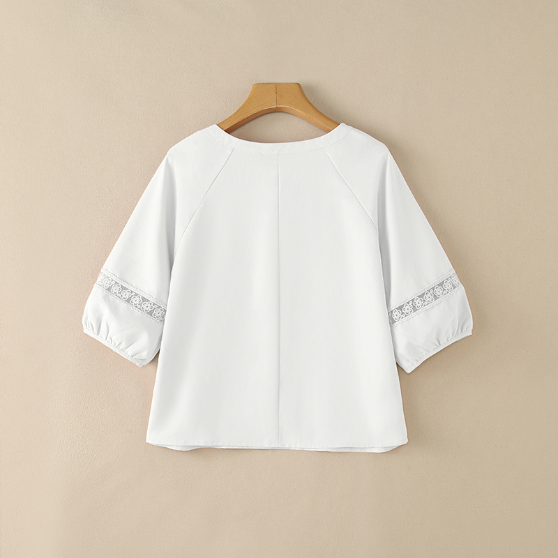 เสื้อผู้หญิง ZANZEA ลายปักดอกไ - Embroidery Jersey บทวิจารณ์และราคา