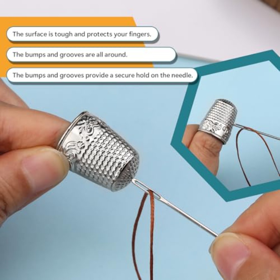 ปลอกนิ้ว ZMAAGG สำหรับเย็บมือ, - Embroidery Quilting บทวิจารณ์และราคา