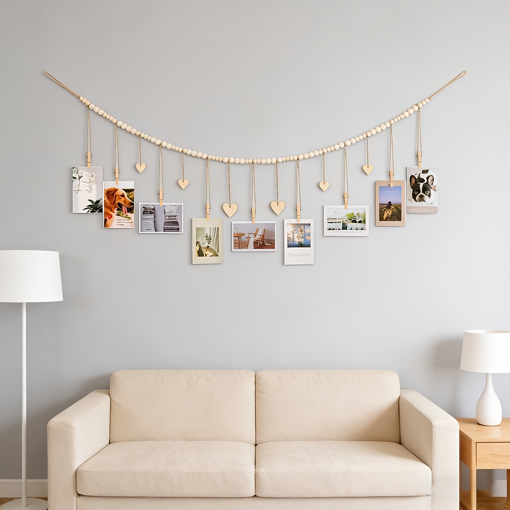 กรอบรูปแขวนผนังตกแต่งสไตล์โบโฮ - Frame Display Wood บทวิจารณ์และราคา
