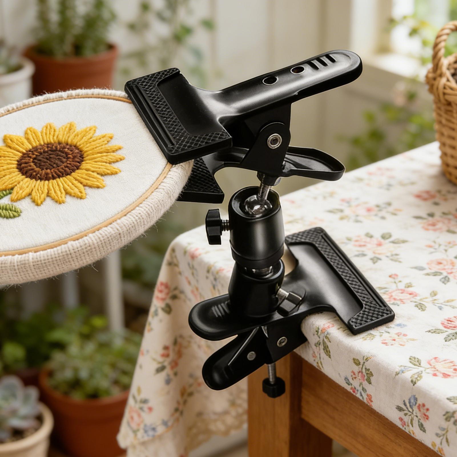 ขาตั้งงานปักผ้าแบบปรับระดับได้ - Embroidery Hoop Stand บทวิจารณ์และราคา