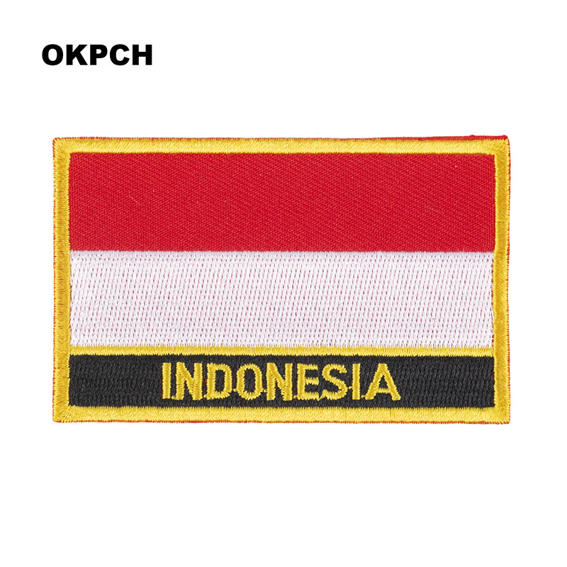 แพทช์เย็บปักถักร้อยธงอินโดนีเซ - Embroidery In Indonesia บทวิจารณ์และราคา