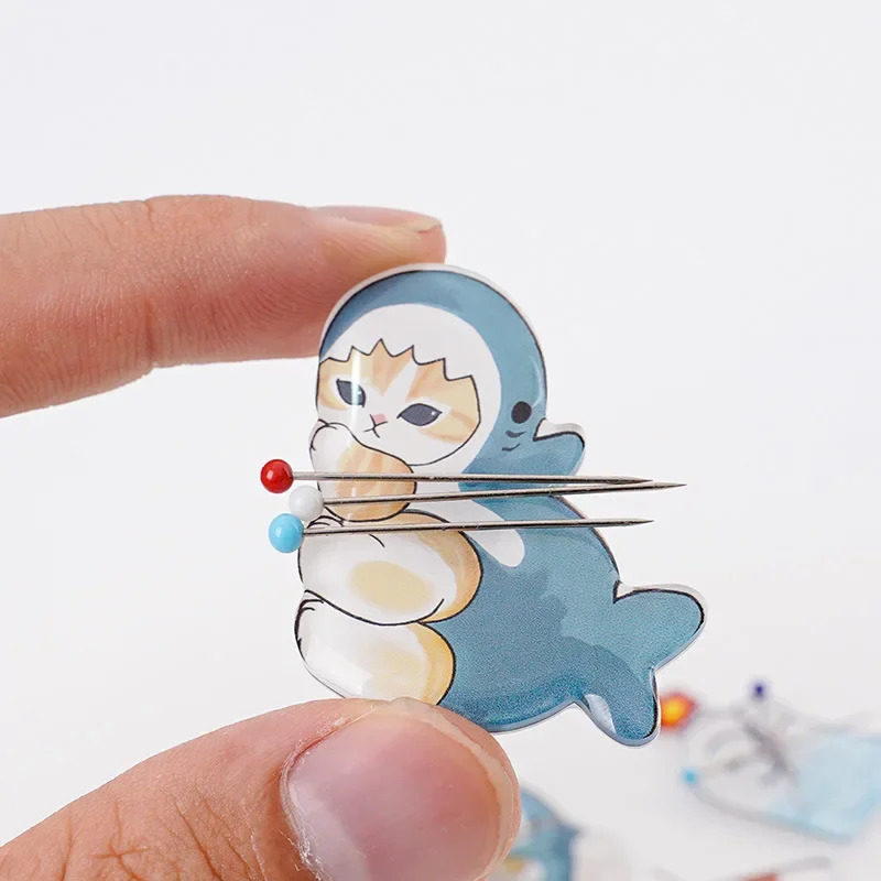 เข็มอะคริลิคแมวน่ารัก 1 ชิ้น ด - Embroidery Youtube บทวิจารณ์และราคา