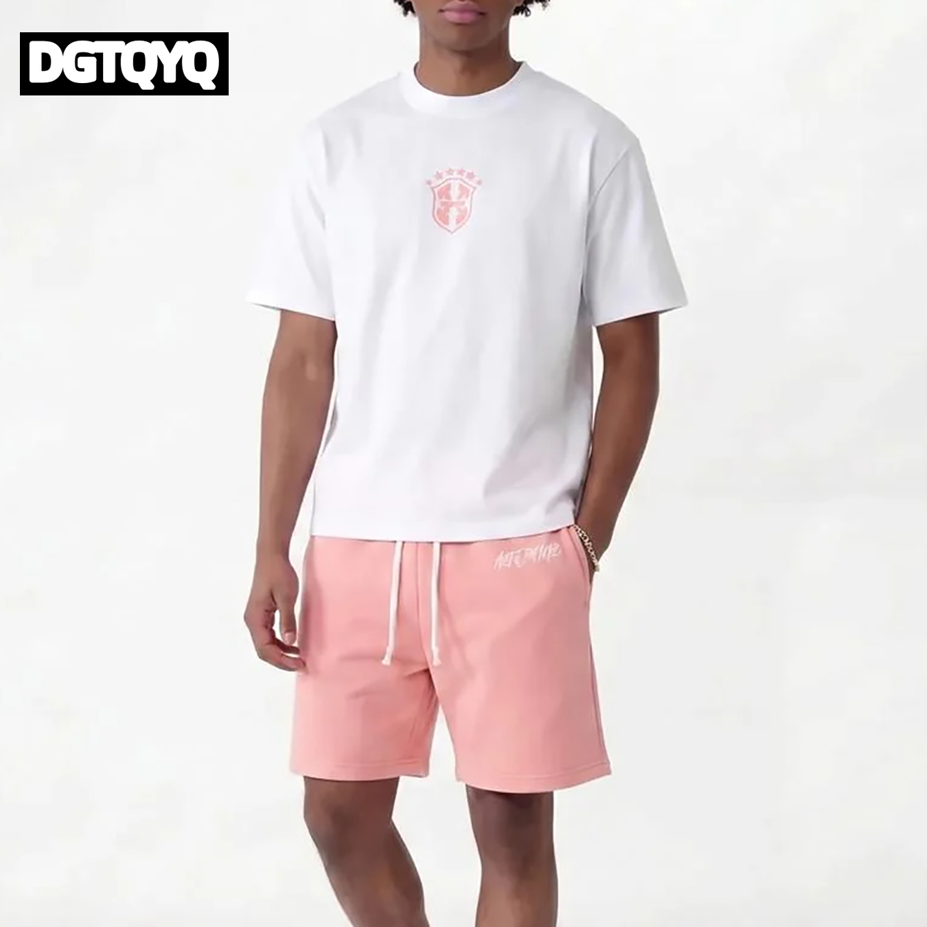 ชุดเซ็ตเสื้อยืดคอกลมพิมพ์ลายกั - Embroidery On Shirt บทวิจารณ์และราคา