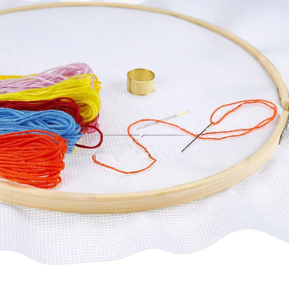 30 ซม.DIY เย็บปักถักร้อย Hoop  - Embroidery Hoop Stand บทวิจารณ์และราคา