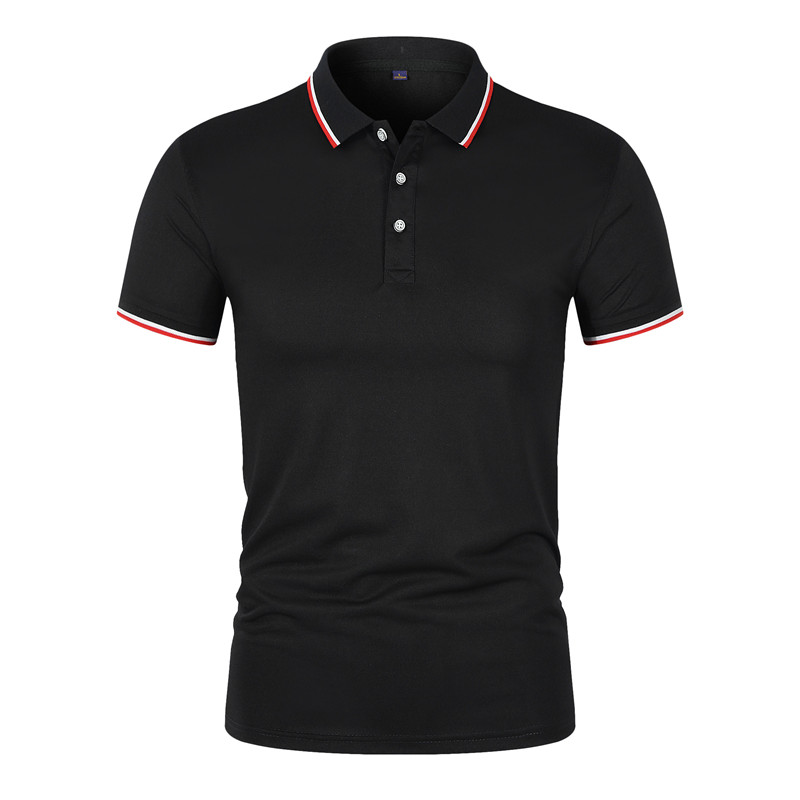 เสื้อโปโลแขนสั้นคอปกสำหรับผู้ช - Embroidery On Shirt บทวิจารณ์และราคา