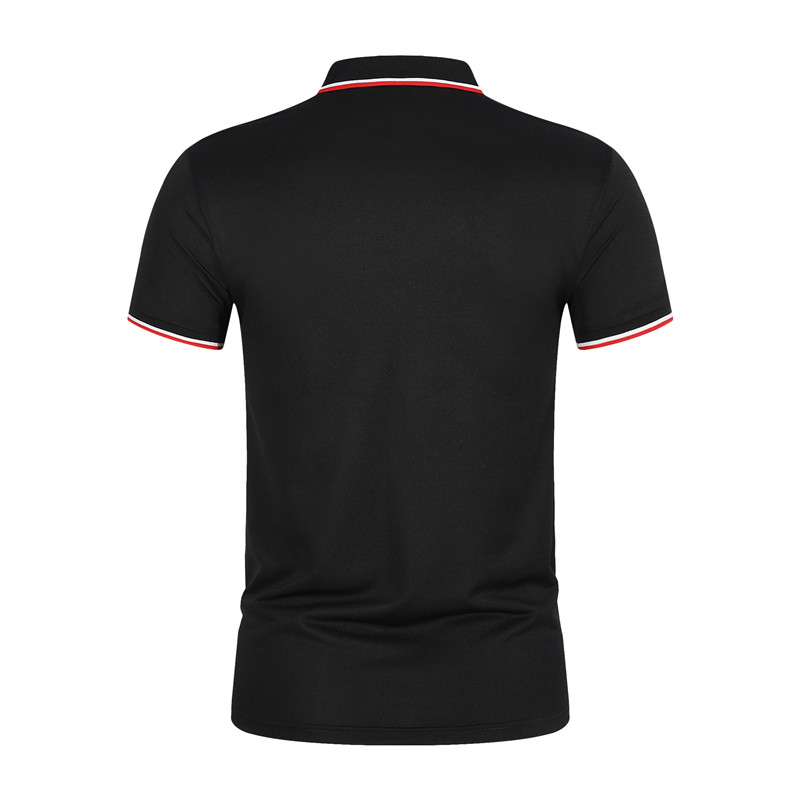 เสื้อโปโลแขนสั้นคอปกสำหรับผู้ช - Embroidery On Shirt บทวิจารณ์และราคา
