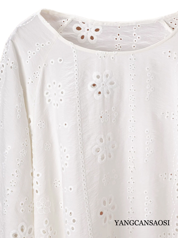 เสื้อยืดคอกลมแขนสามส่วน ไซส์ให - Embroidery Jersey บทวิจารณ์และราคา