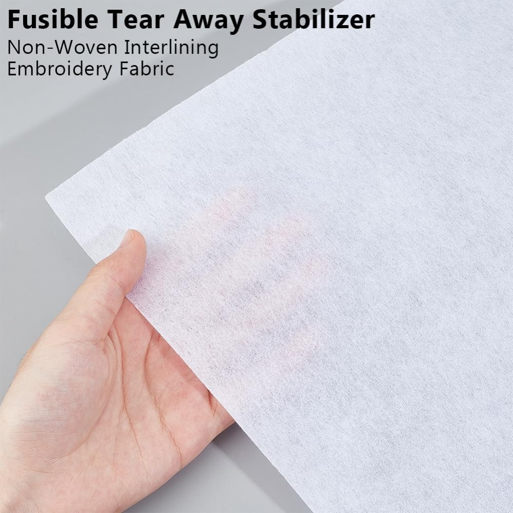 สีขาวตัดเย็บปักถักร้อยStabiliz - Embroidery Machines บทวิจารณ์และราคา