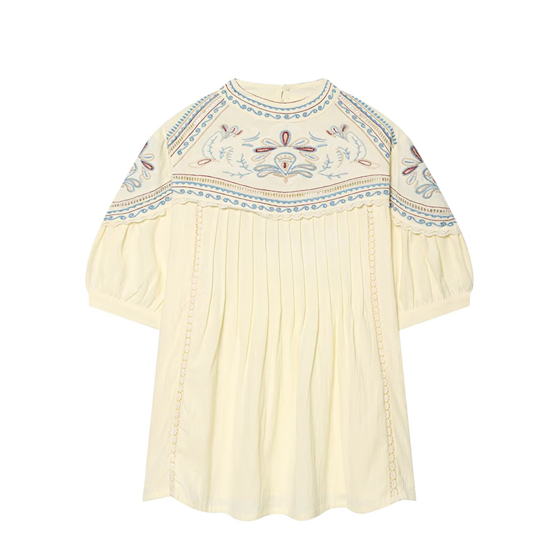 วิลเชลาแฟชั่นผู้หญิง 2 ชิ้นชุด - Embroidery On Shirt บทวิจารณ์และราคา