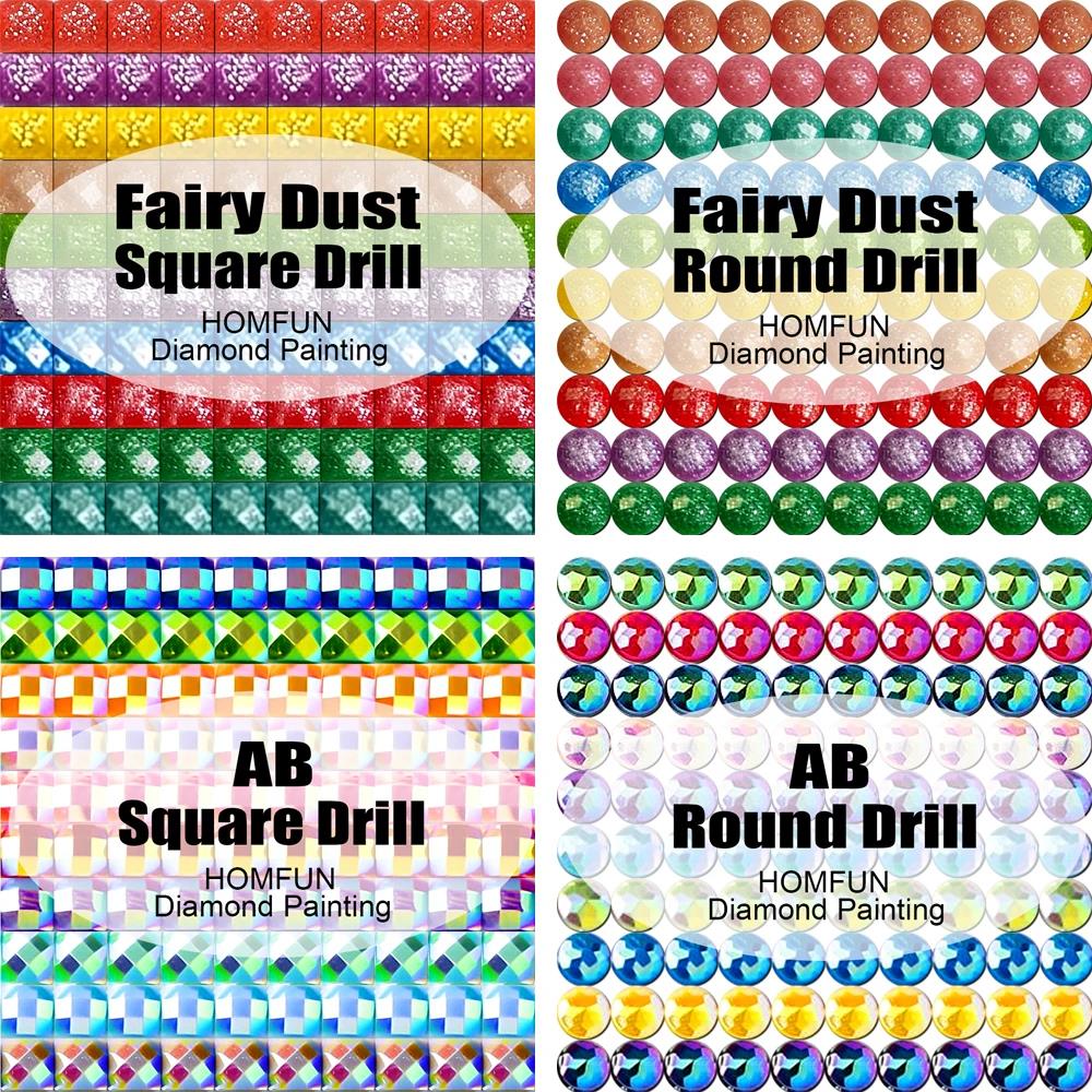 HOMFUN Fairy ฝุ่นเพชรเย็บปักถั - Embroidery Roll Pattern บทวิจารณ์และราคา
