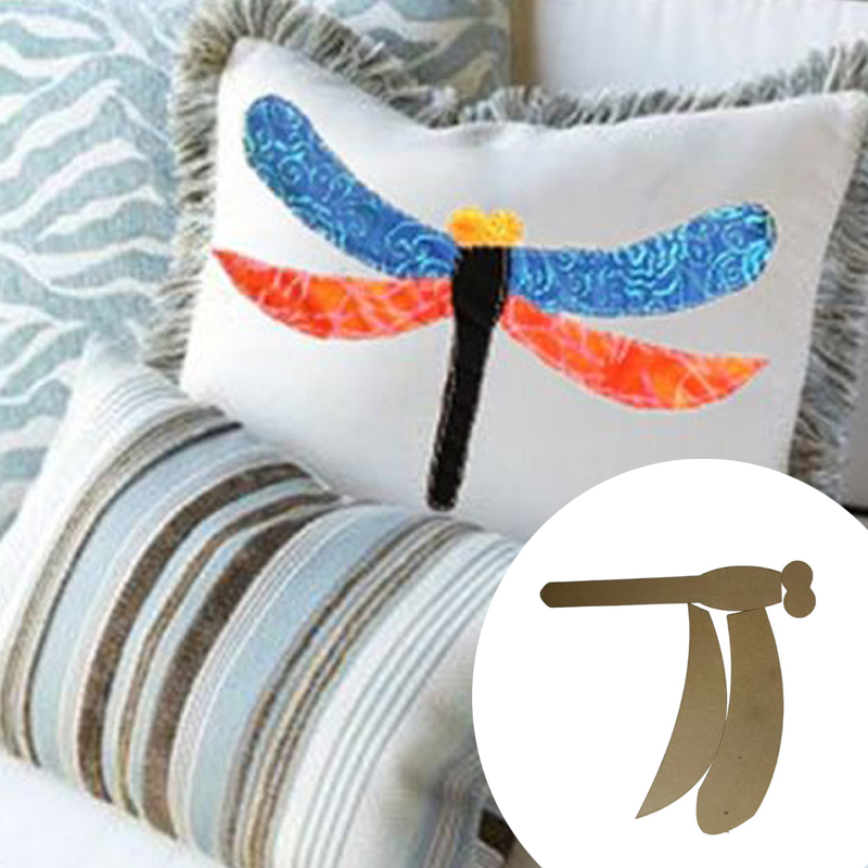 เทมเพลตควิลท์แมลงปอ รูปแบบการต - Embroidery Quilting บทวิจารณ์และราคา