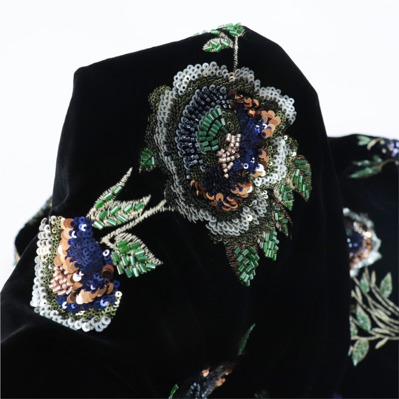 ผ้ากำมะหยี่ฉีเฉียวฉีสำหรับชุดแ - Embroidery Youtube บทวิจารณ์และราคา